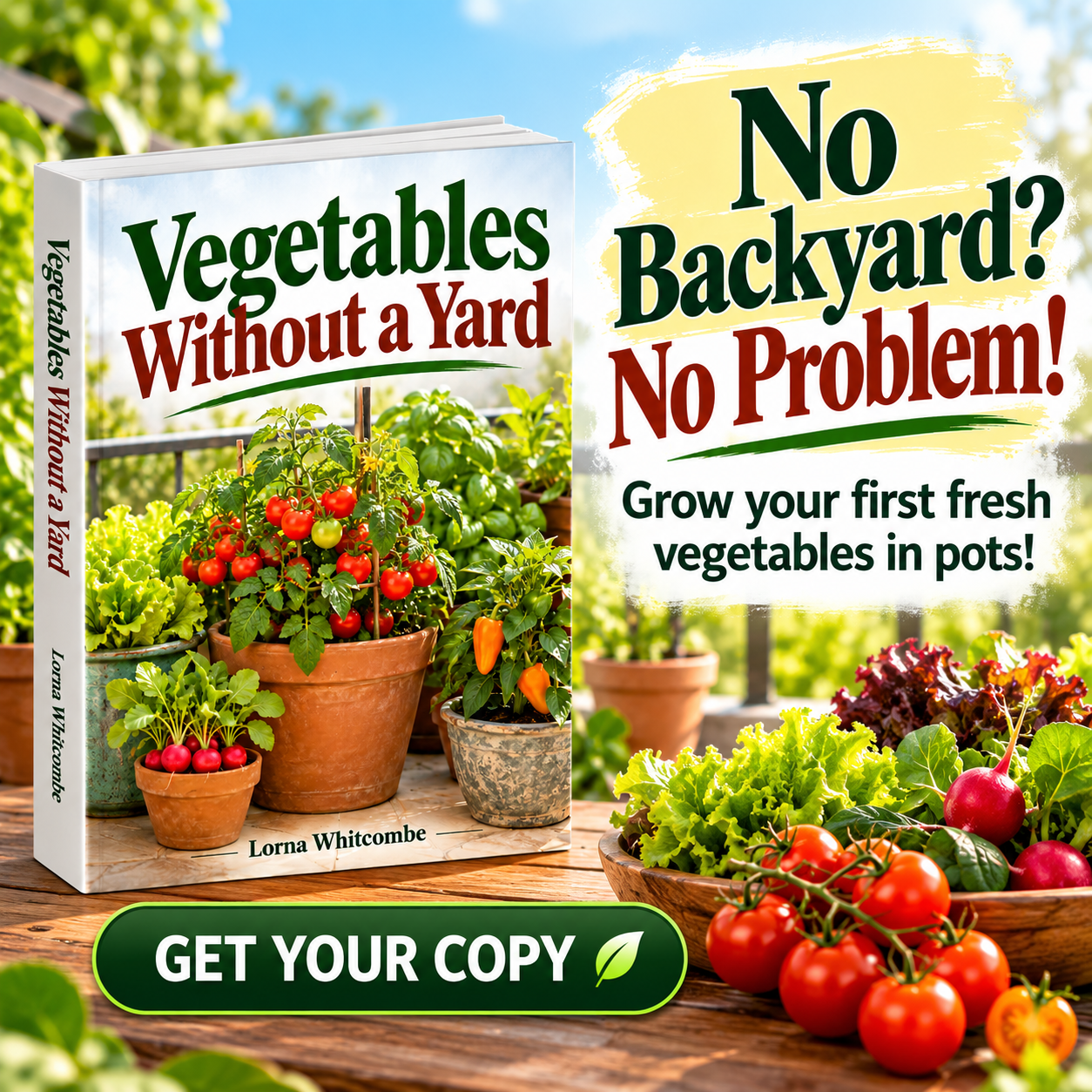 Vegetables Without a Yard cover